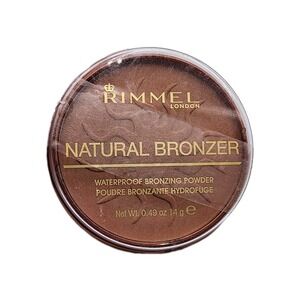 Rimmel Natural Bronzer Waterproof Bronzing Powder Sun Dance 027 .49 Oz New